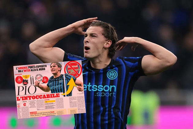 Báo Ý đưa tin về sự quan tâm của Arsenal dành cho.