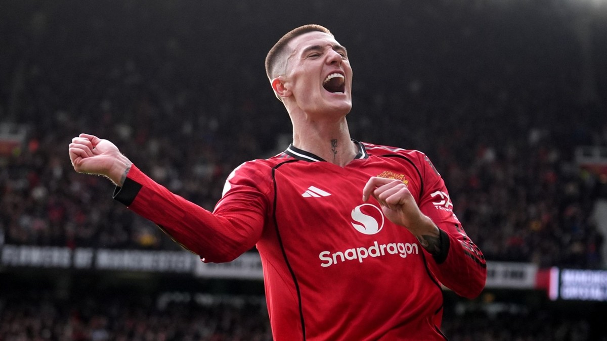 Benjamin Sesko đang tỏa sáng trong màu áo Man Utd.