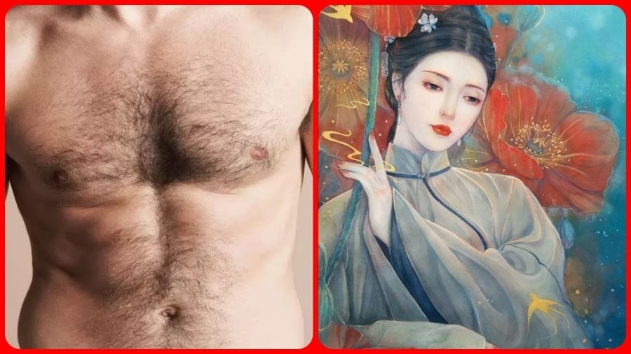  Nam nhân không mao quý như vàng, nữ nhân nhiều phúc ít mao