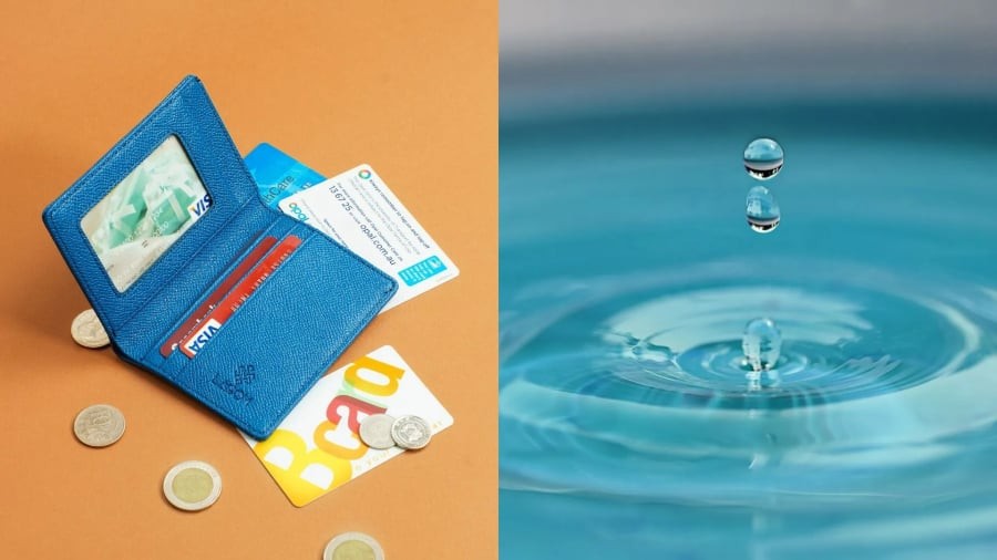 Bạn không nên mua ví màu xanh, bởi vì bạn sẽ chi tiêu tất cả tiền bạc như nước. (Ảnh minh họa)