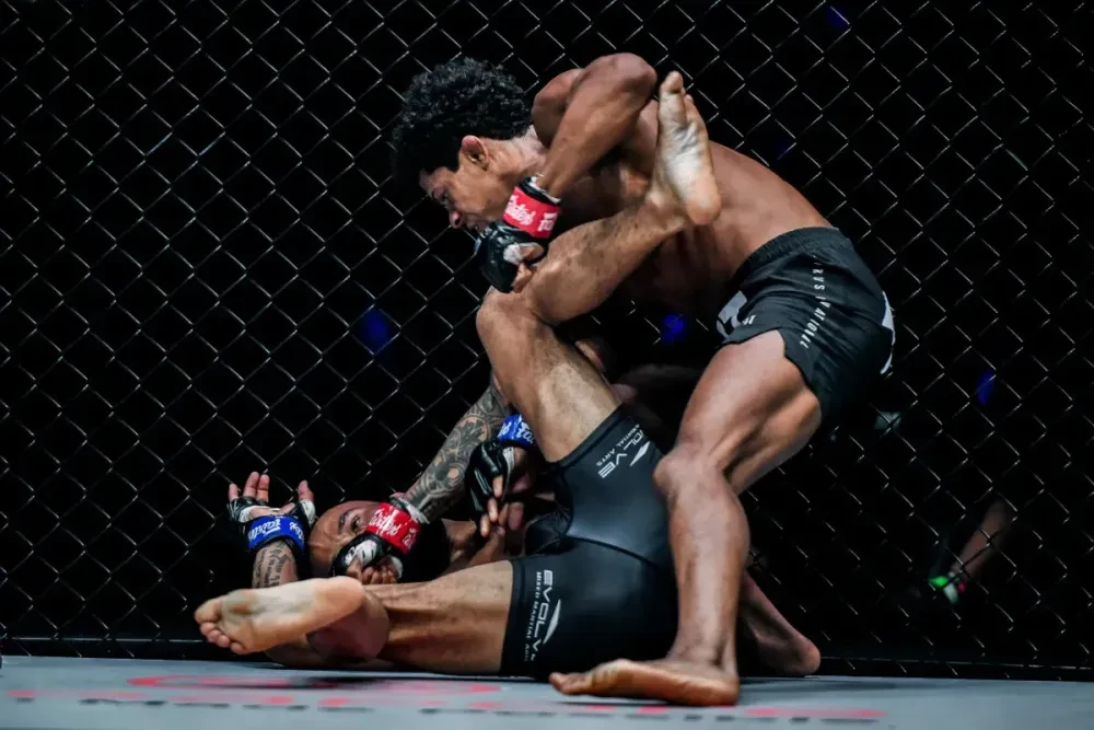 Adriano Moraes knocks out Demetrious Johnson