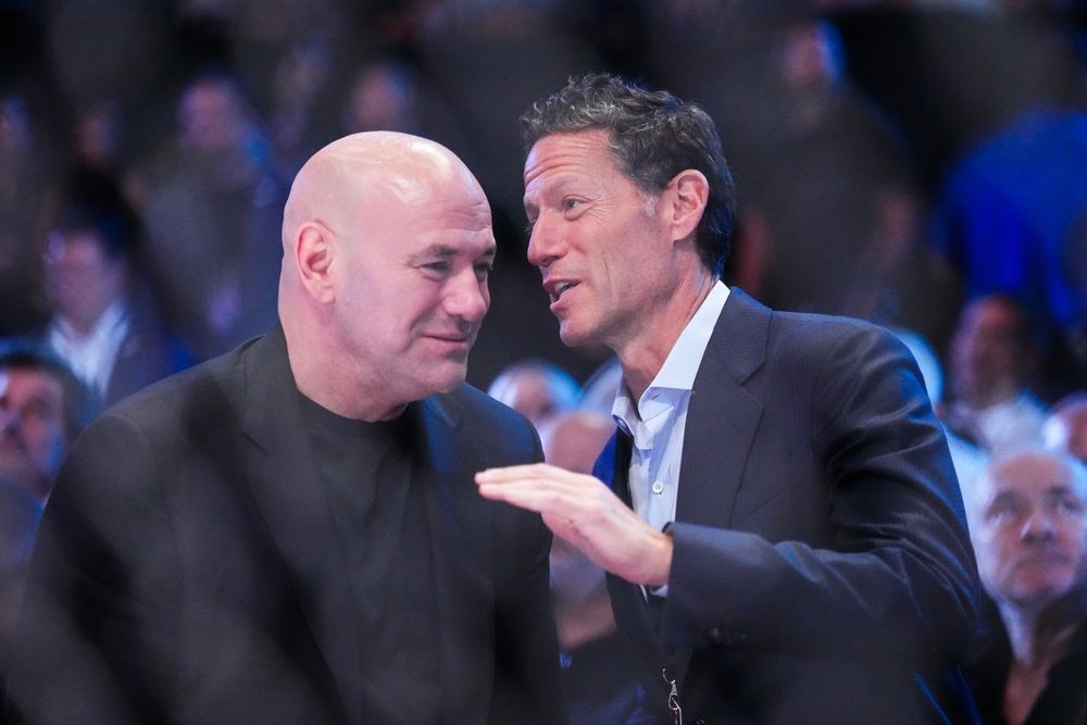 UFC CEO Dana White and TKO/Endeavor President and COO Mark Shapiro