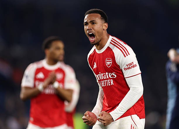 Gabriel tỏa sáng trong trận thắng Brighton. 