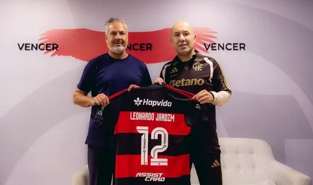 Leonardo Jardim trở thành tân HLV Flamengo.
