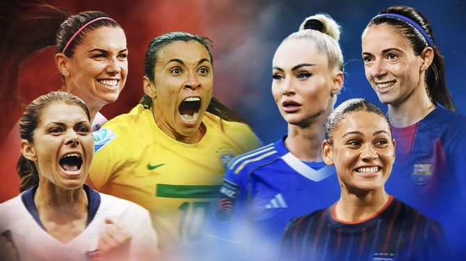 Nhiều cầu thủ nữ đã có thể sống tốt bằng nghề đá bóng.