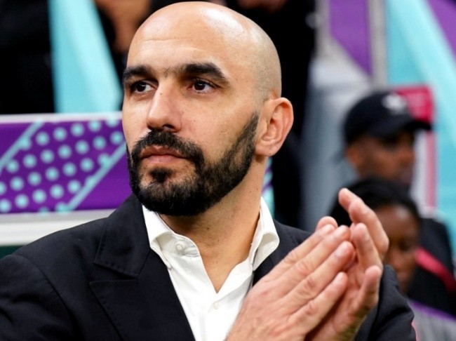 Walid Regragui rời tuyển Morocco.
