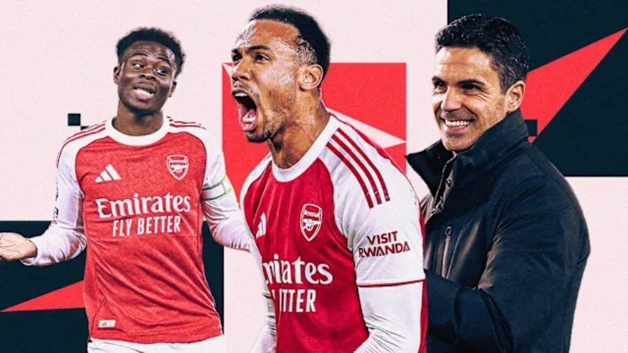  Sự lột xác của Arsenal trên hành trình vô địch.