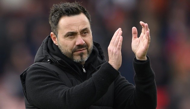 De Zerbi lọt vào tầm ngắm của Tottenham.