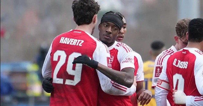 Arsenal là đội bóng ghi nhiều bàn nhất trong nhóm dự Ngoại hạng Anh mùa này.