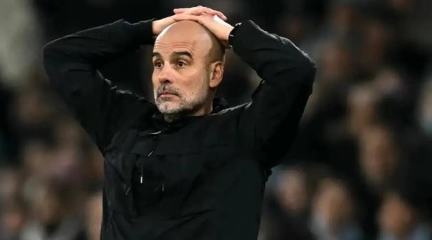 Guardiola không giữ được bình tĩnh ở trận đấu với Newcastle.