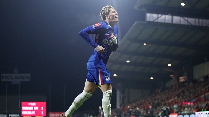 Garnacho đã chơi năng nổ trong 120 phút.