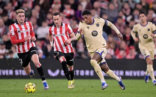 Marcus Rashford - 6.6: Có những pha chạy chỗ tốt và tốc độ của anh thực sự gây rối loạn cho cánh trái của Bilbao. Dù vậy, anh không tạo ra được tình huống cụ thể nào thực sự hiệu quả.