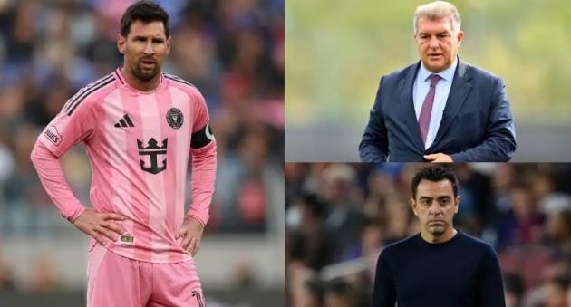  Chủ tịch Joan Laporta ngăn Messi trở lại Barca?