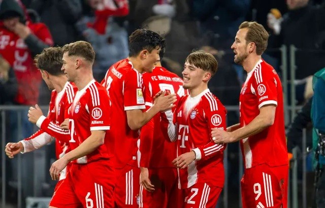 Bayern đang có phong độ rất tốt.