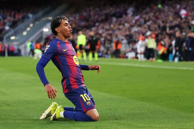 Yamal là sản phẩm đào tạo xuất sắc của Barca.