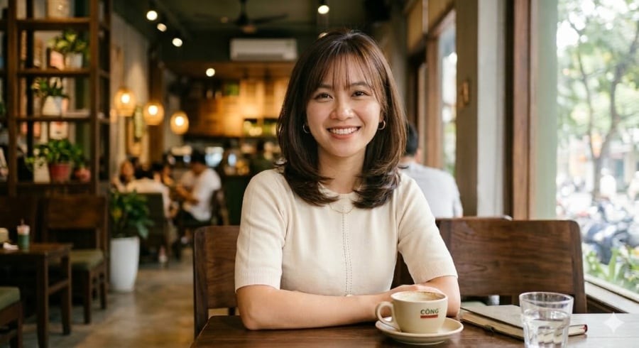 Mái thưa giúp gương mặt hài hòa và mang lại vẻ trẻ trung.