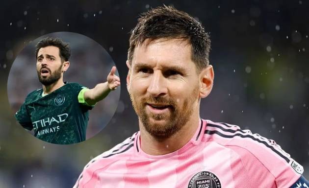 Messi tán thành ý tưởng Inter Miami chiêu mộ Bernardo Silva.