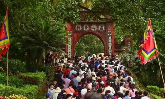 Không chỉ tại Phú Thọ, Giỗ Tổ Hùng Vương còn được tổ chức trang trọng ở nhiều địa phương trên cả nước.