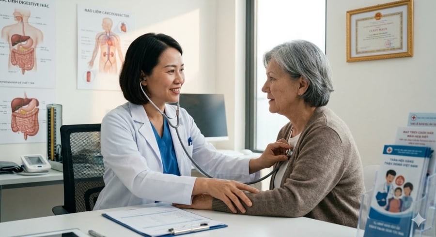 Khi cơ thể xuất hiện triệu chứng kéo dài hoặc ngày càng nặng, người dân nên đi khám để xác định nguyên nhân và điều trị kịp thời.