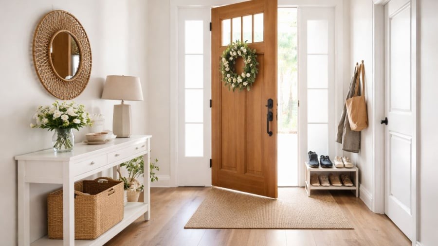 Những thứ này để ở cửa chính có thể cản trở vận khí