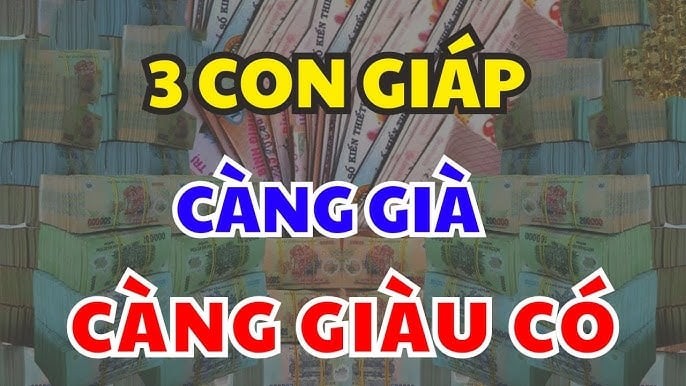 Họ không chỉ có tài chính ổn định mà còn được con cháu hiếu thảo, cuộc sống an nhàn và viên mãn. Dưới đây là 3 con giáp được cho là càng thêm tuổi càng thêm tiền, hậu vận sung túc.