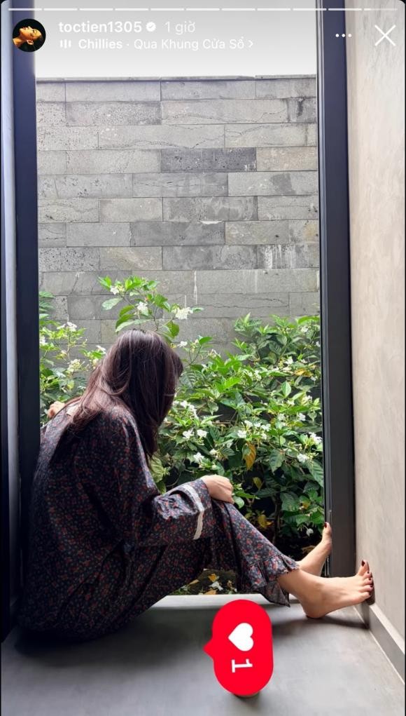 Tóc Tiên check in bên trong căn biệt thự từng sinh sống với Touliver.

