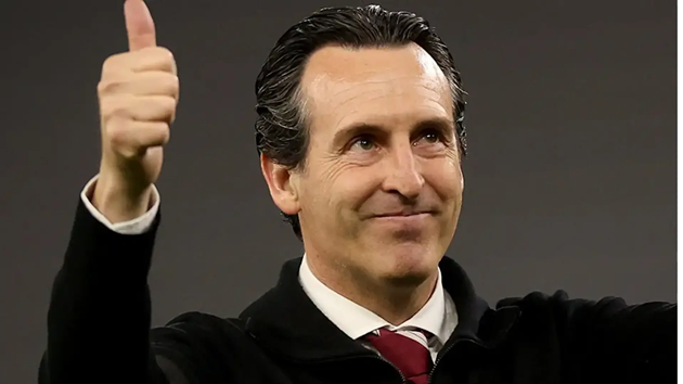 HLV Emery đang có những ngày tháng thành công cùng Aston Villa.