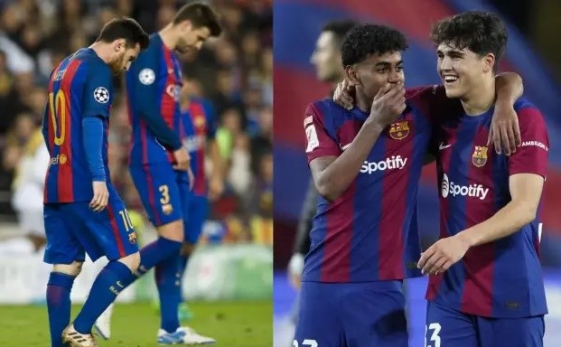 Lứa cầu thủ 2007 của Barca còn được trọng dụng nhiều hơn lứa 1987 (xét về số lượng cầu thủ).