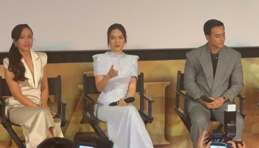 Phản ứng của Mỹ Tâm khi được nhắc lại chuyện xưng em với Mai Tài Phến
