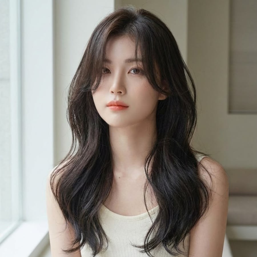 Khi tạo lại lọn, nên để tóc khô tự nhiên và hạn chế chạm tay vào tóc khi còn ẩm để tránh làm tóc xoăn bị xù.