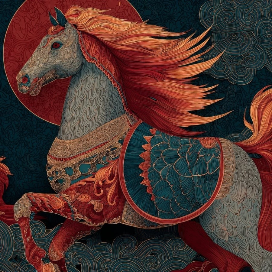 Ngọ là con giáp nổi tiếng với tính cách năng động, thích tự do và không ngại thử thách. 