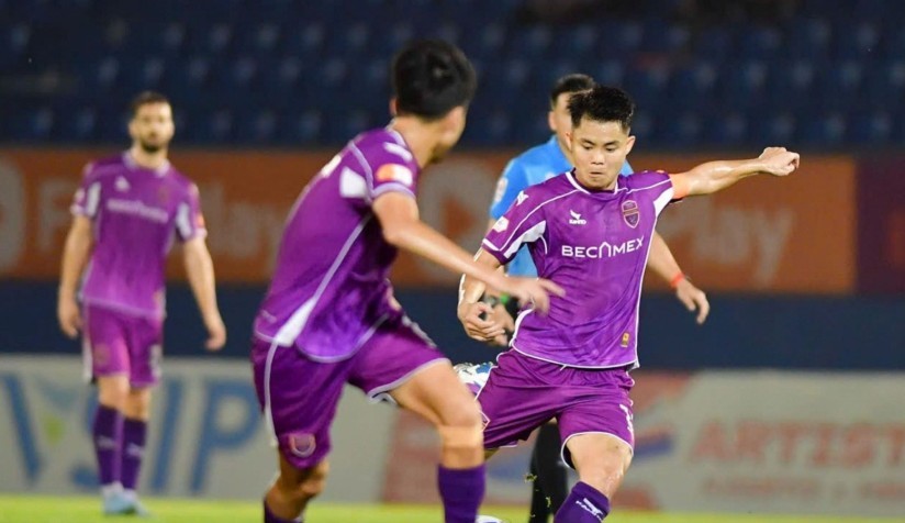 Becamex TPHCM giành trọn 3 điểm trước Hà Tĩnh. Ảnh: CLB Becamex TPHCM.