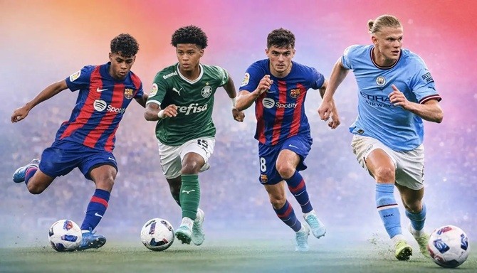 Nhiều cầu thủ chơi đỉnh cao từ rất sớm.