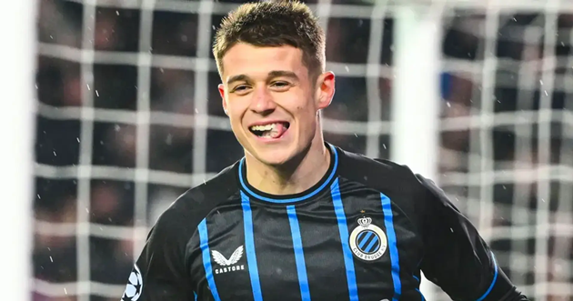 Nicolo Tresoldi là chân sút đầy tiềm năng của Club Brugge.