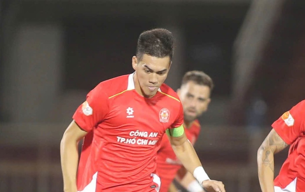 Nguyễn Tiến Linh tiếp tục tịt ngòi tại V-League. Ảnh: CA TP HCM.