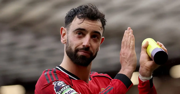 Fernandes đã có màn trao đổi hóm hỉnh với người đồng đội Casemiro.