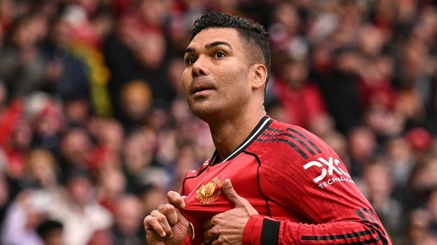Casemiro thêm một lần tỏa sáng, khai thông thế bế tắc cho Man United.