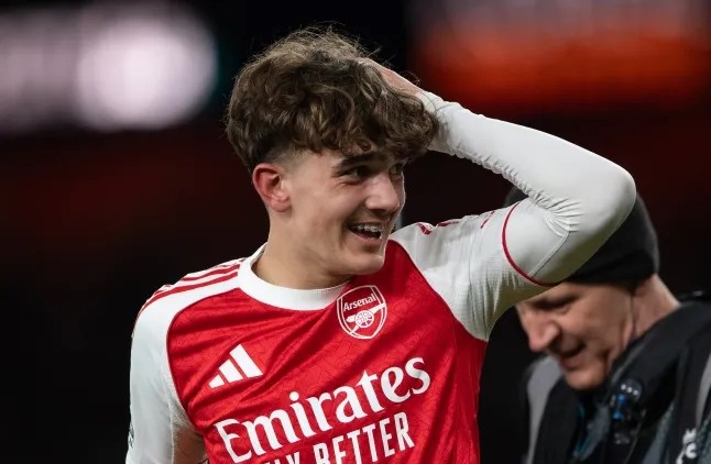 Max Dowman gây ấn tượng trong màu áo Arsenal.