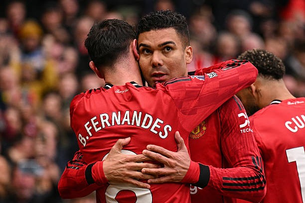 Bruno Fernandes và Casemiro đóng góp rất lớn vào sự hồi sinh của Man Utd. 