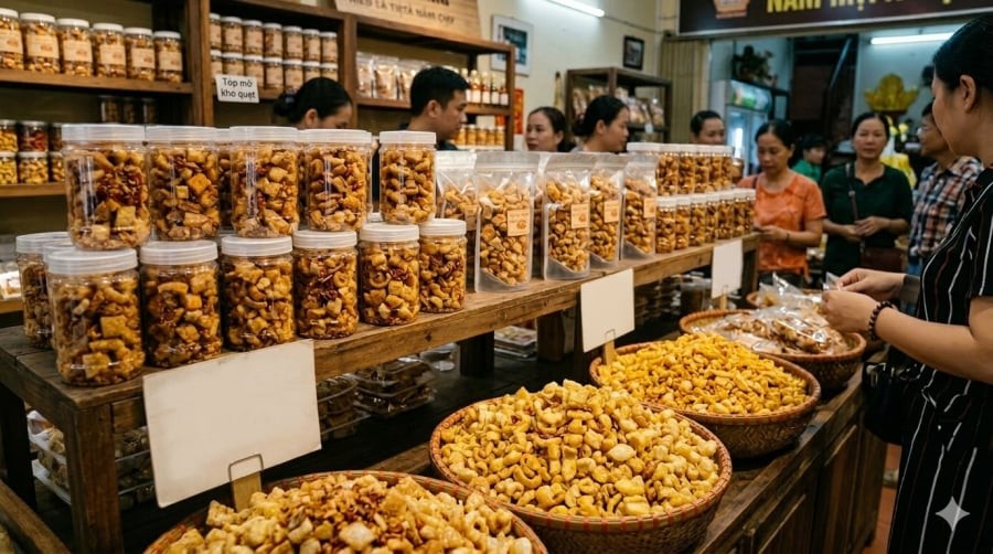 Tóp mỡ ngày nay được chế biến đa dạng và bán với giá từ 250.000 – 500.000 đồng/kg.