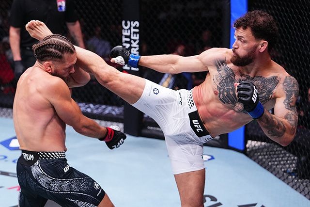 Mauricio Ruffy trong một sự kiện của UFC.