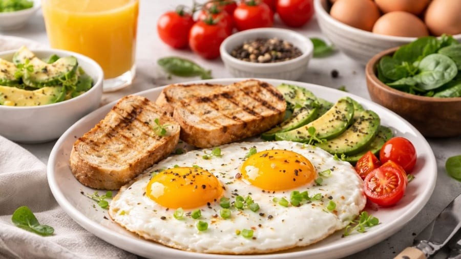 Ăn trứng đúng cách vào buổi sáng mang lại nhiều lợi ích
