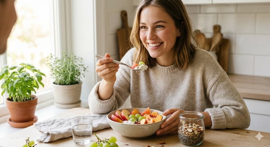 Ăn trái cây đúng thời điểm và kết hợp hợp lý giúp tăng hiệu quả giảm cân và cải thiện làn da.