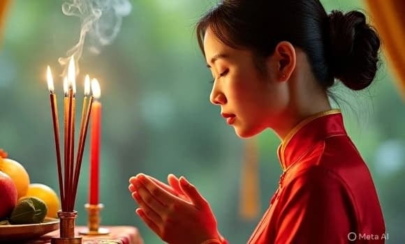 Những hành động nhỏ như giúp đỡ người khó khăn, chia sẻ với mọi người sẽ tích tụ phúc khí và mang lại bình an lâu dài cho gia đình