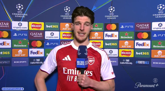 Rice khẳng định Arsenal đã sẵn sàng đấu Man City. 