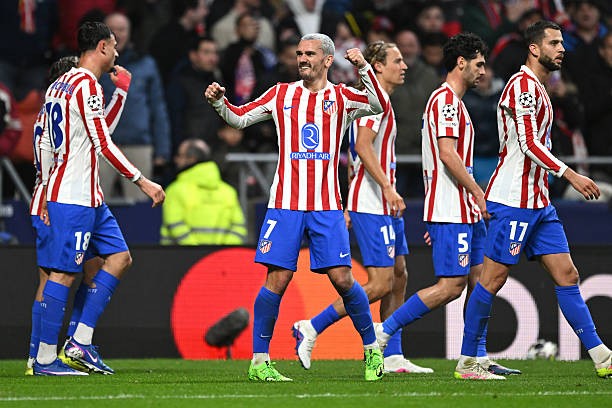 Antoine Griezmann có phong độ ấn tượng trong màu áo Atletico Madrid.