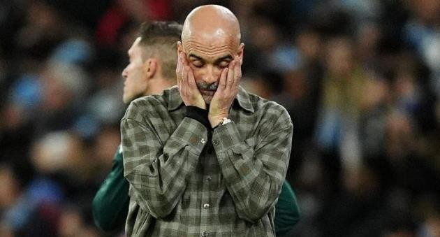 Guardiola một lần nữa chấp nhận thất bại tại Champions League.