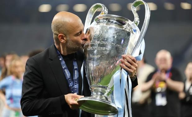 Man City của Pep mới chỉ giành 1 danh hiệu Champions League.