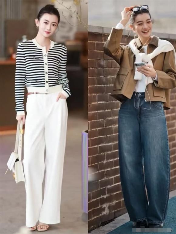 Khi sơ vin nhẹ phần áo hoặc chọn thiết kế ôm vừa phải, bộ trang phục sẽ trở nên cân đối hơn. 