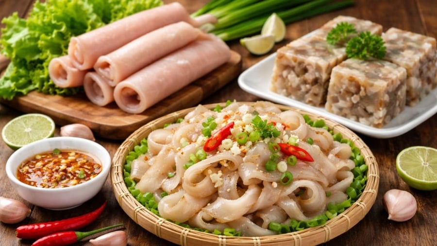 Bì lợn hay bị bỏ đi nhưng lại là nguồn dinh dưỡng tốt